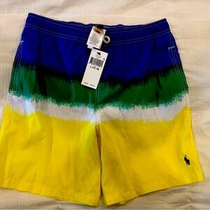 NWT boys Ralph Lauren Polo bathing suit large